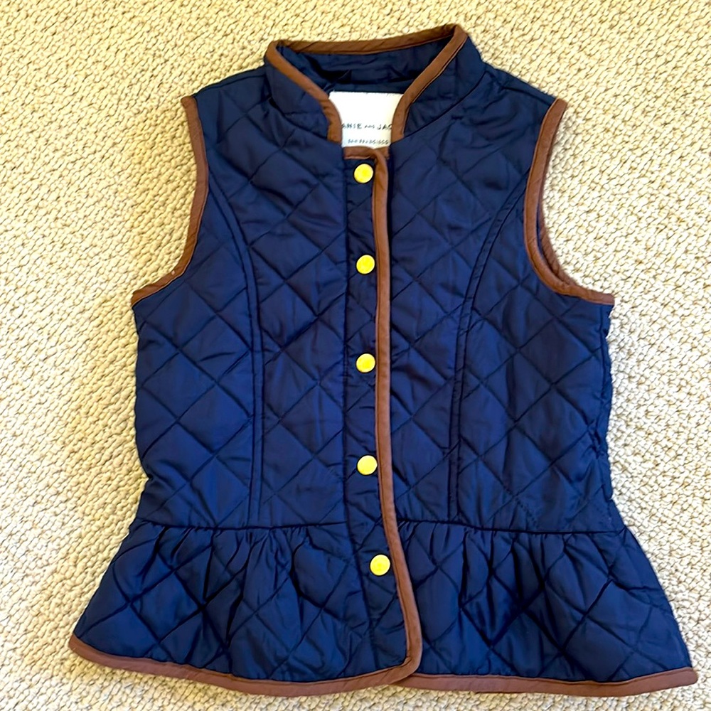 Jamie and Jack Girls Riding Vest Size 5-6